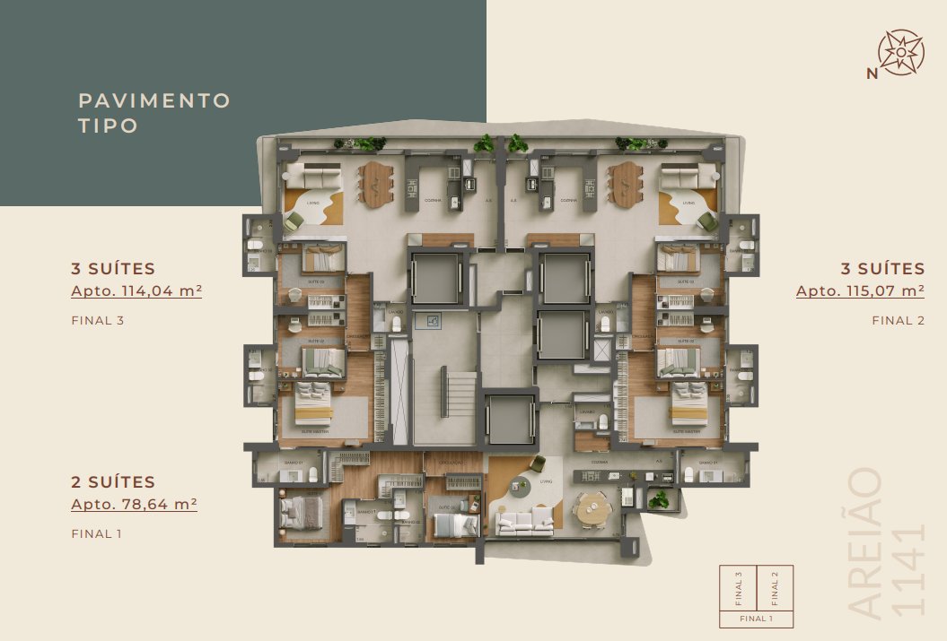 Areião 1141, edifício em Setor Marista, Goiânia | Mais Novos Imóveis, foto 11