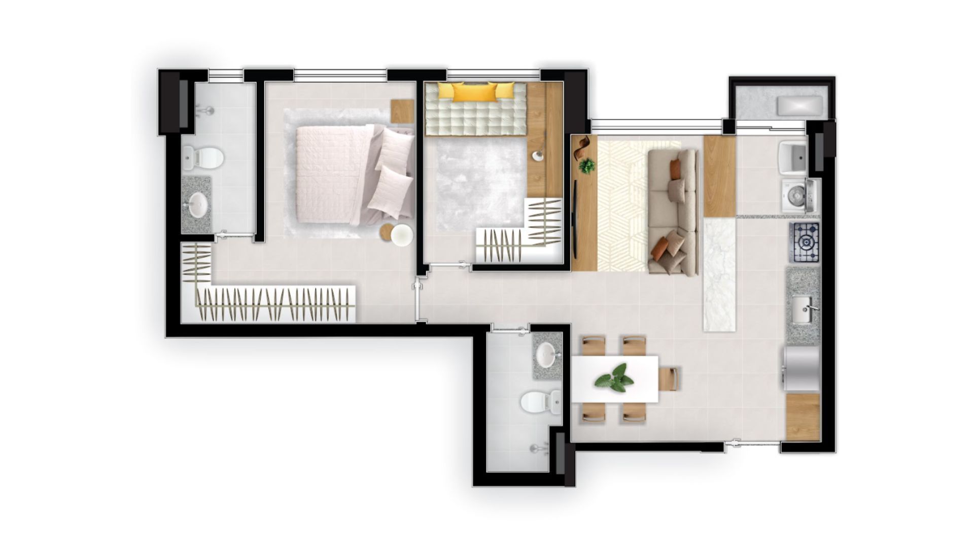 Apartamento à venda no Bliss Enjoy Life, Serrinha, Goiânia | Mais Novos Imóveis, foto 6