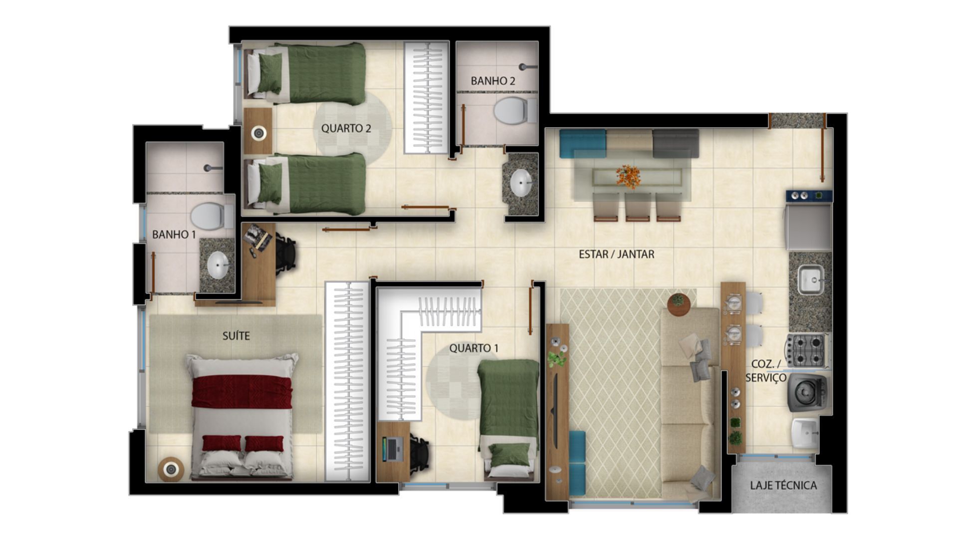 Apartamento à venda no Duo Sky Garden, Parque Amazônia, Goiânia | Mais Novos Imóveis, foto 6