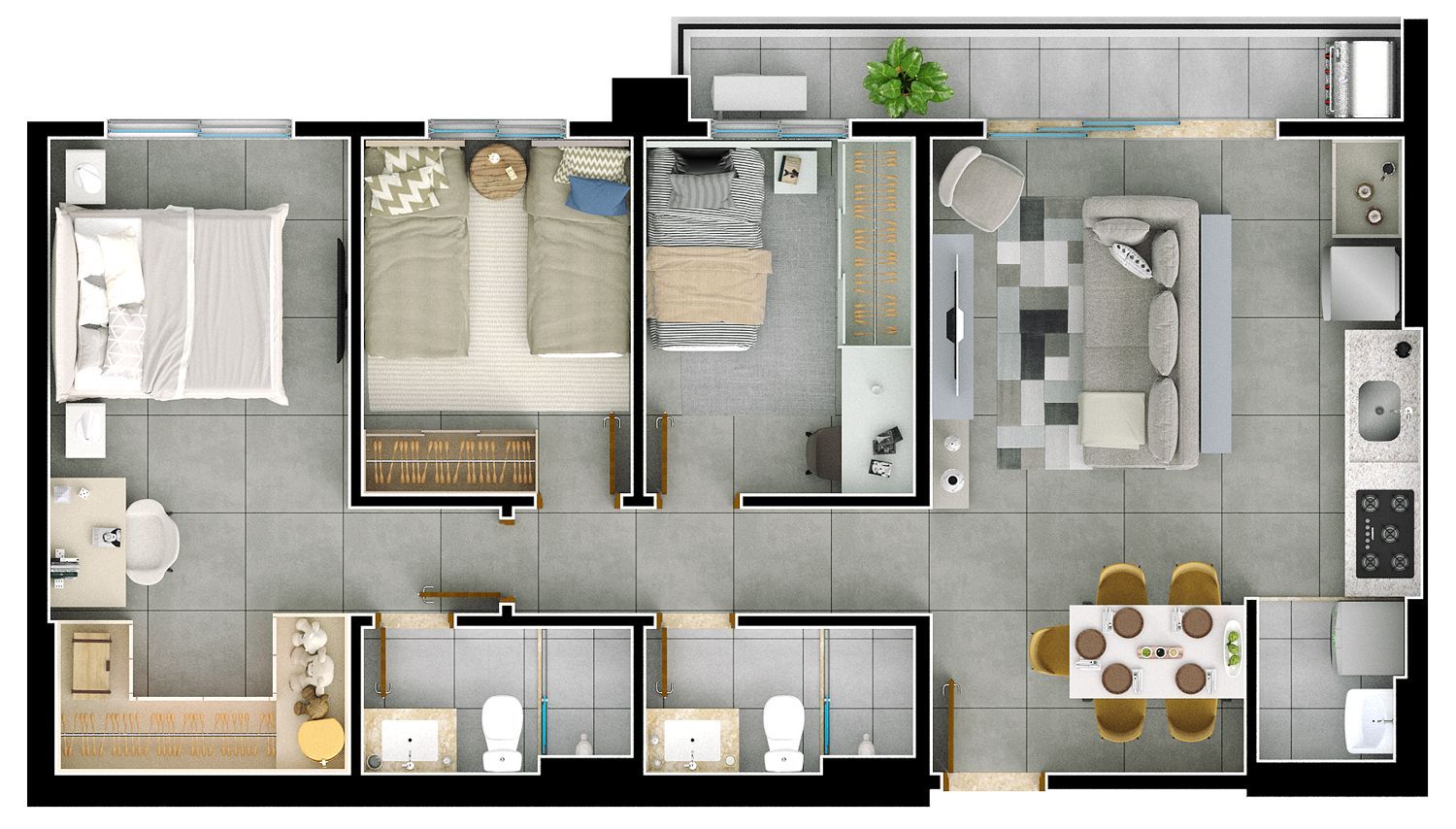 Apartamento à venda no Ilumi Bueno Residências, Setor Bueno, Goiânia | Mais Novos Imóveis, foto 3