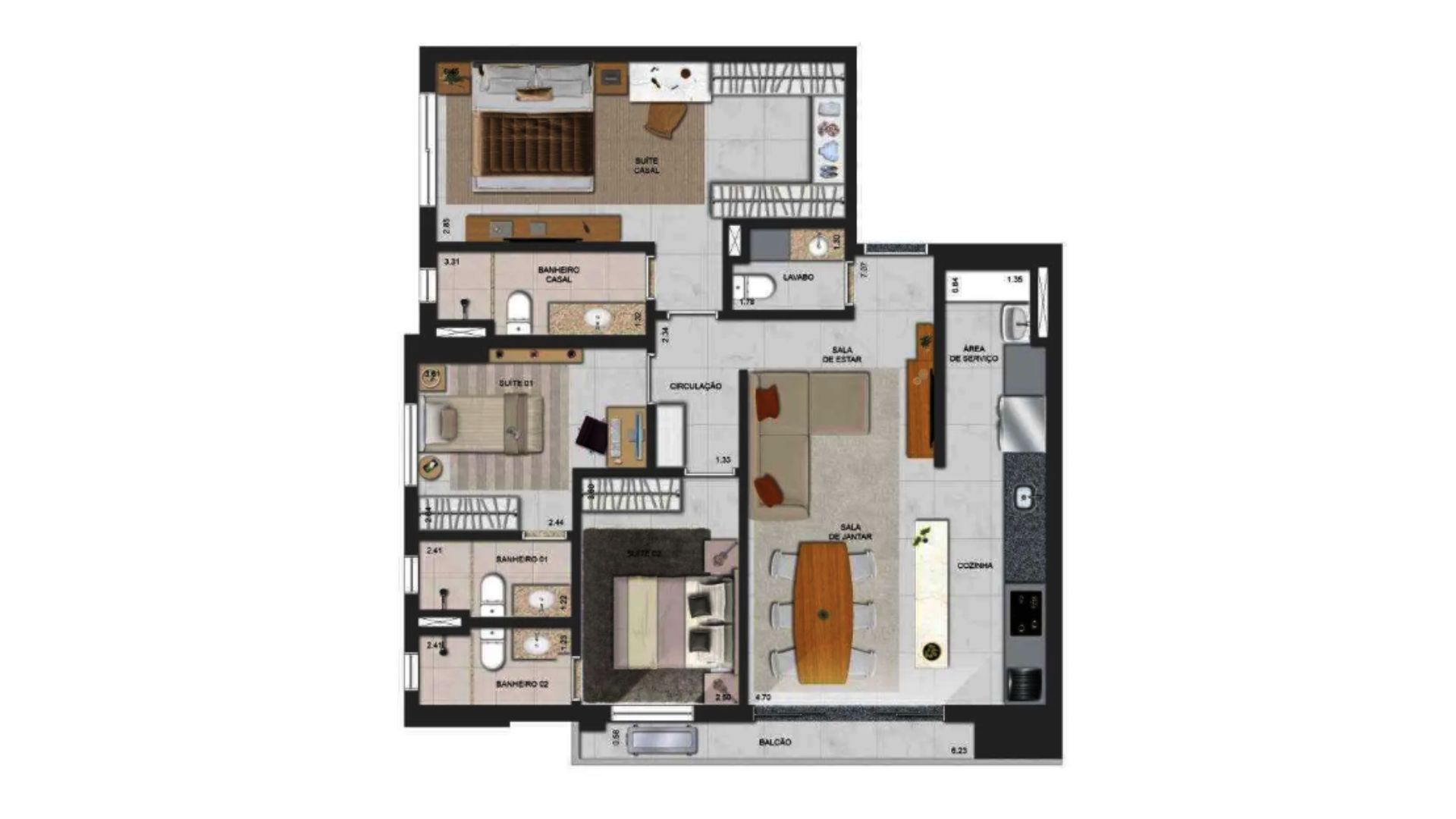Apartamento à venda no Land 226, Setor Leste Universitário, Goiânia | Mais Novos Imóveis, foto 3