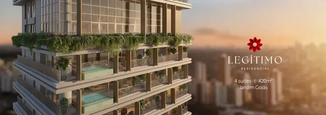 Legítimo Residencial, Jardim Goiás, Goiânia/GO | Mais Novos Imóveis